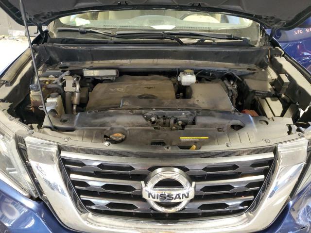 5N1DR2MN4JC649742 - 2018 NISSAN PATHFINDER S BLUE photo 12
