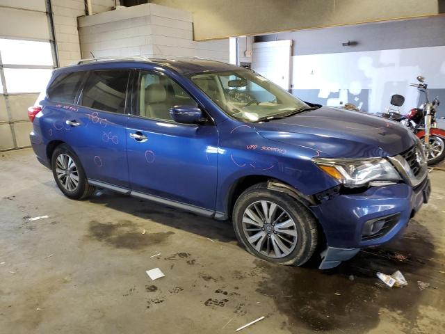 5N1DR2MN4JC649742 - 2018 NISSAN PATHFINDER S BLUE photo 4