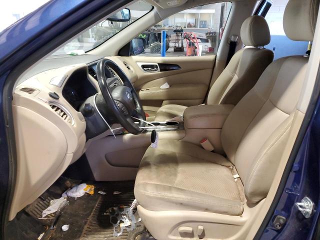 5N1DR2MN4JC649742 - 2018 NISSAN PATHFINDER S BLUE photo 7