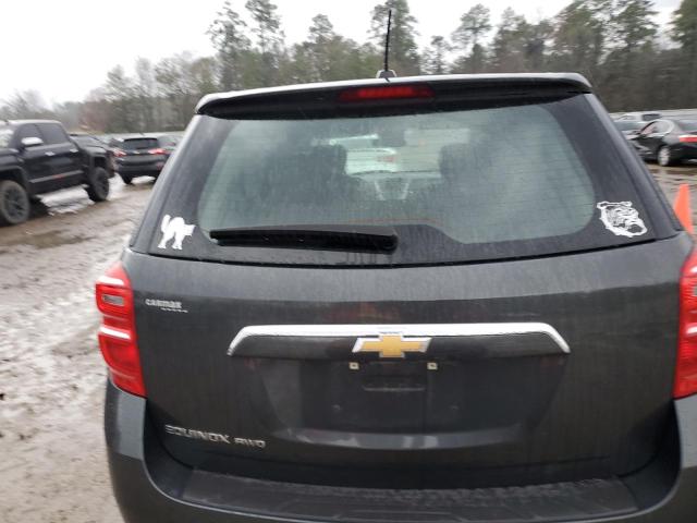 2GNFLEEK0H6191048 - 2017 CHEVROLET EQUINOX LS GRAY photo 6