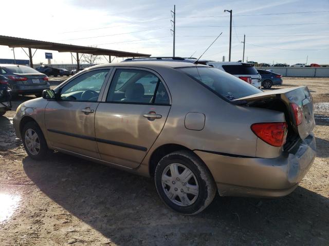 2T1BR32E55C329282 - 2005 TOYOTA COROLLA CE GOLD photo 2