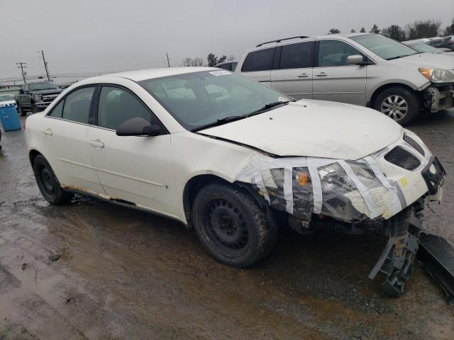 1G2ZF58B974142430 - 2007 PONTIAC G6 VALUE LEADER WHITE photo 4