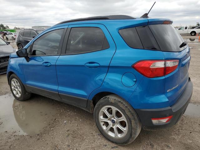 MAJ3S2GE9KC278827 - 2019 FORD ECOSPORT SE BLUE photo 2