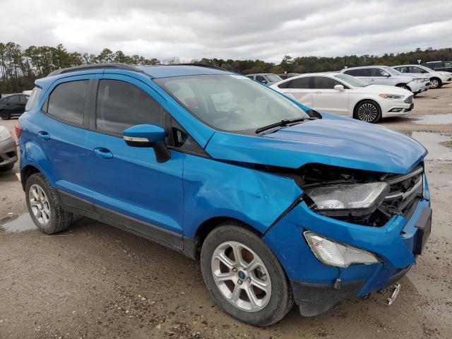 MAJ3S2GE9KC278827 - 2019 FORD ECOSPORT SE BLUE photo 4