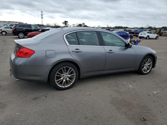 JN1CV6AR3DM754736 - 2013 INFINITI G37 GRAY photo 3