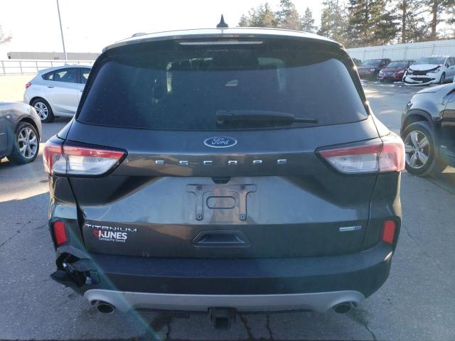 1FMCU9J92LUB20121 - 2020 FORD ESCAPE TITANIUM CHARCOAL photo 6