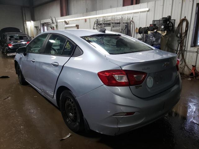 1G1BC5SM0J7228899 - 2018 CHEVROLET CRUZE LS BLUE photo 2