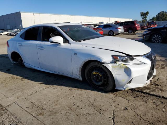 JTHBF1D22F5057528 - 2015 LEXUS IS 250 WHITE photo 4