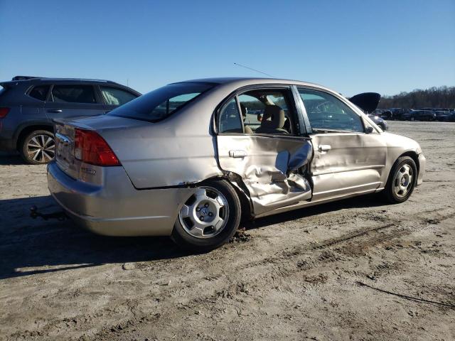 JHMES95633S025385 - 2003 HONDA CIVIC HYBRID SILVER photo 3