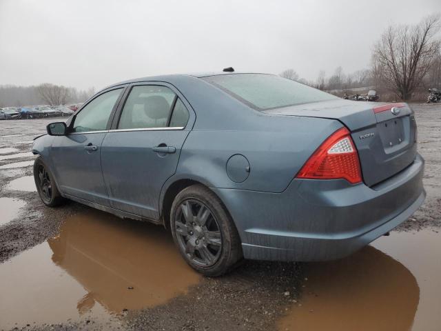 3FAHP0HA1BR132768 - 2011 FORD FUSION SE BLUE photo 2