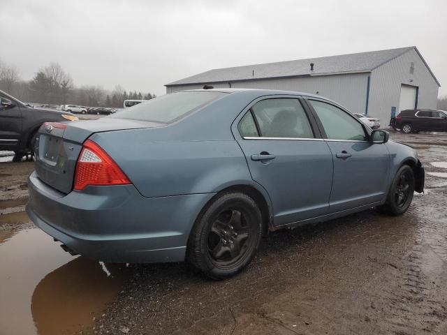 3FAHP0HA1BR132768 - 2011 FORD FUSION SE BLUE photo 3