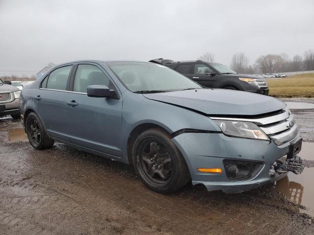 3FAHP0HA1BR132768 - 2011 FORD FUSION SE BLUE photo 4