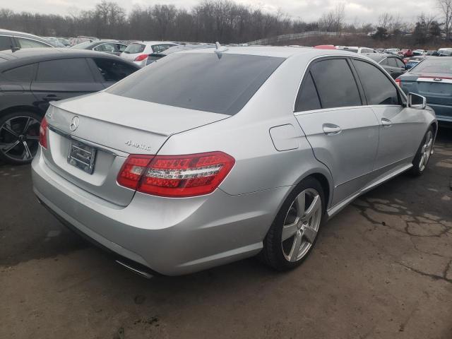 WDDHF8HB2BA502257 - 2011 MERCEDES-BENZ E 350 4MATIC SILVER photo 3