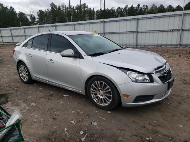 1G1PJ5S9XB7303214 - 2011 CHEVROLET CRUZE ECO SILVER photo 4