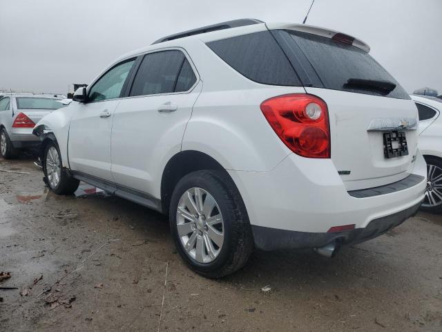 2CNFLDE50B6236084 - 2011 CHEVROLET EQUINOX LT WHITE photo 2