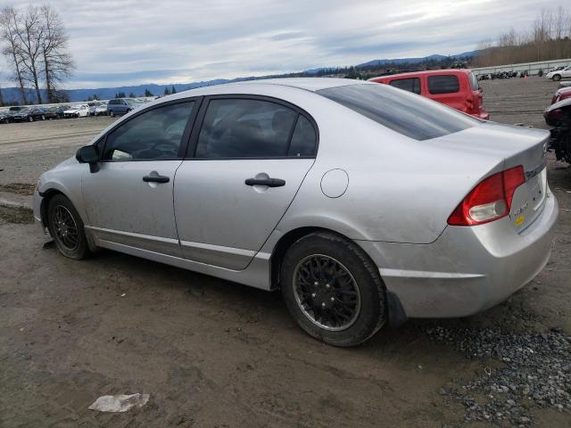 2HGFA1E32AH508968 - 2010 HONDA CIVIC VP SILVER photo 2