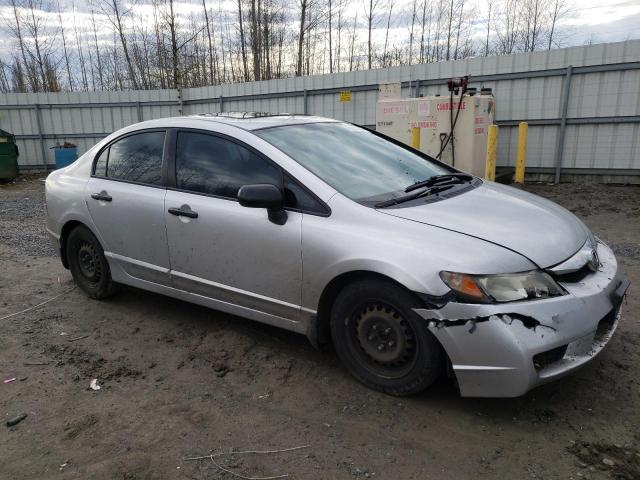 2HGFA1E32AH508968 - 2010 HONDA CIVIC VP SILVER photo 4