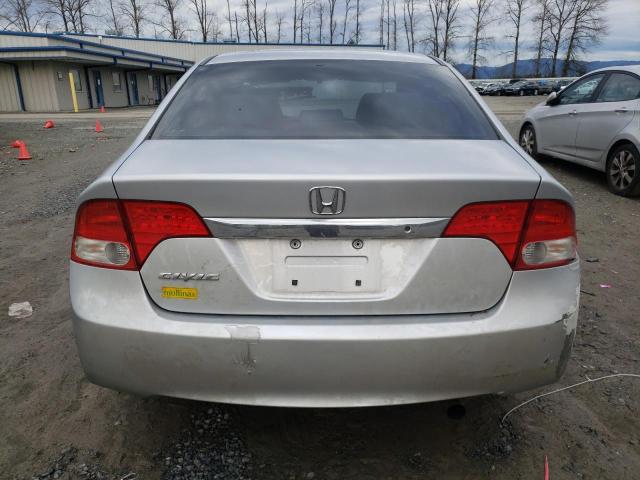 2HGFA1E32AH508968 - 2010 HONDA CIVIC VP SILVER photo 6