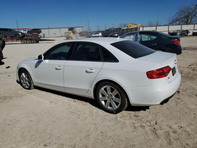 WAUAFAFL6BN014336 - 2011 AUDI A4 PREMIUM WHITE photo 2