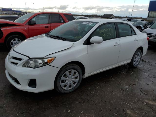 2T1BU4EE3BC748937 - 2011 TOYOTA COROLLA BASE WHITE photo 1