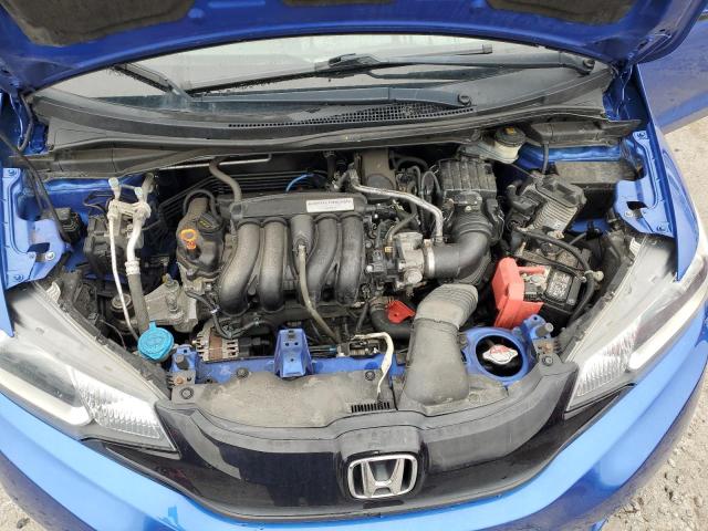 JHMGK5H52GX040523 - 2016 HONDA FIT LX BLUE photo 11