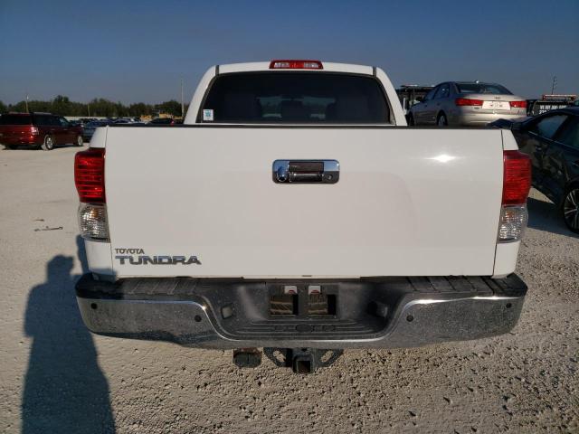 5TFFY5F19DX138620 - 2013 TOYOTA TUNDRA CREWMAX LIMITED WHITE photo 6