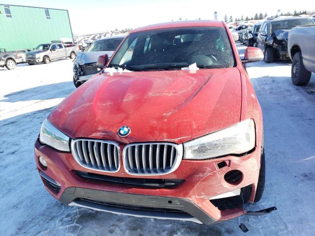 5UXXW3C55F0M86947 - 2015 BMW X4 XDRIVE28I RED photo 5