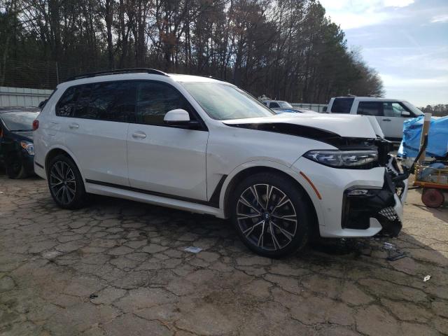 5UXCW2C01M9E04057 - 2021 BMW X7 XDRIVE40I WHITE photo 4