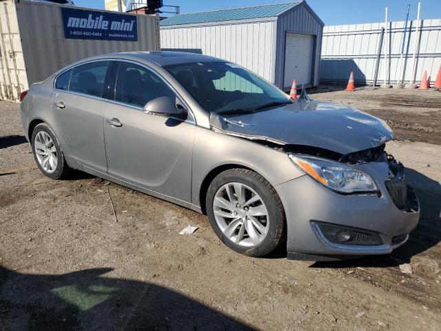 2G4GR5GX9H9126830 - 2017 BUICK REGAL PREMIUM GRAY photo 4