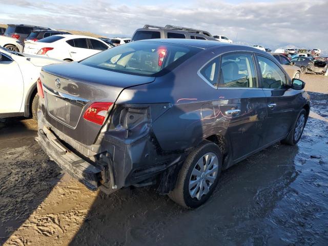 3N1AB7AP4HY283042 - 2017 NISSAN SENTRA S GRAY photo 3