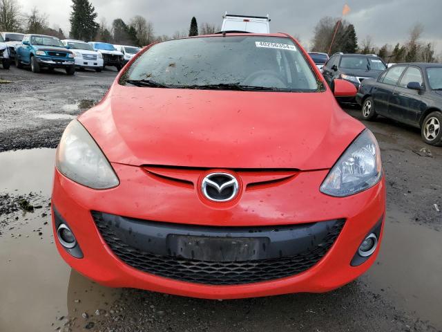 JM1DE1LZ0D0160131 - 2013 MAZDA MAZDA2 RED photo 5