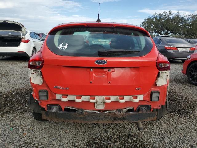 1FADP3K26GL283404 - 2016 FORD FOCUS SE RED photo 6