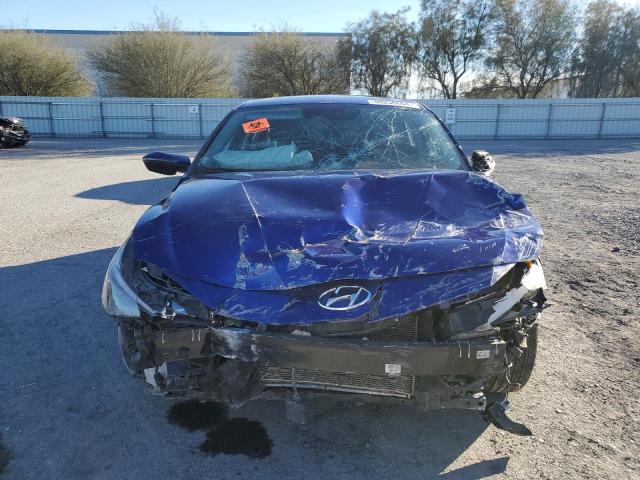 KMHLP4AG5PU480840 - 2023 HYUNDAI ELANTRA LIMITED BLUE photo 5