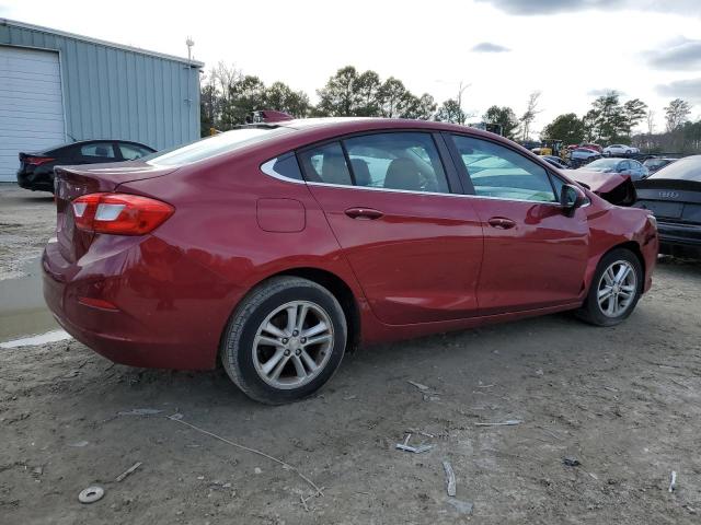 1G1BE5SM0H7161239 - 2017 CHEVROLET CRUZE LT RED photo 3