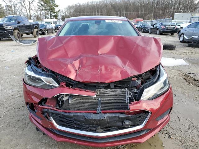 1G1BE5SM0H7161239 - 2017 CHEVROLET CRUZE LT RED photo 5