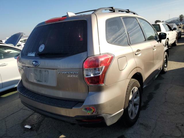 JF2SJABCXGH455678 - 2016 SUBARU FORESTER 2.5I BROWN photo 3