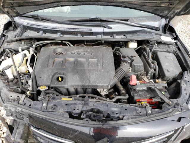 5YFBU4EE0DP106050 - 2013 TOYOTA COROLLA BASE BLACK photo 11