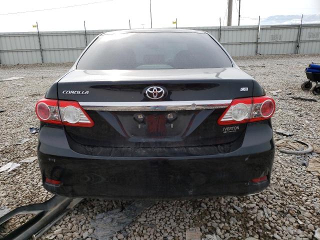 5YFBU4EE0DP106050 - 2013 TOYOTA COROLLA BASE BLACK photo 6