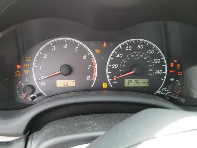 5YFBU4EE0DP106050 - 2013 TOYOTA COROLLA BASE BLACK photo 9