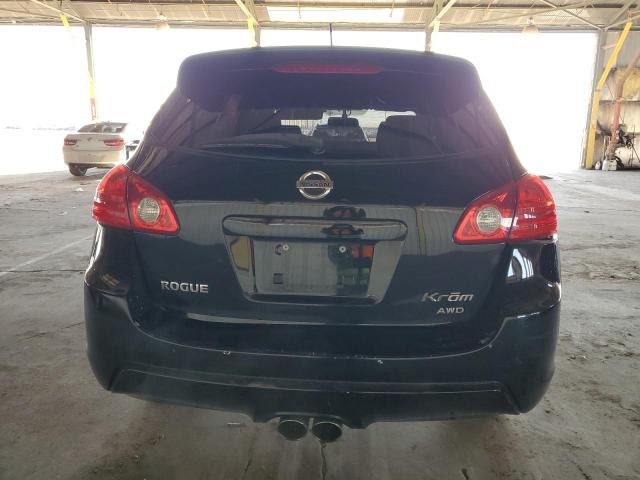 JN8AS5MV2AW124839 - 2010 NISSAN ROGUE S BLACK photo 6