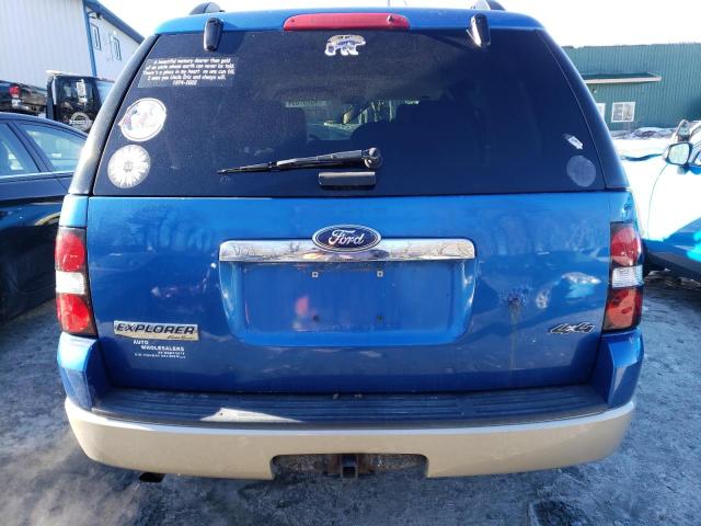 1FMEU7EEXAUA67220 - 2010 FORD EXPLORER EDDIE BAUER BLUE photo 6