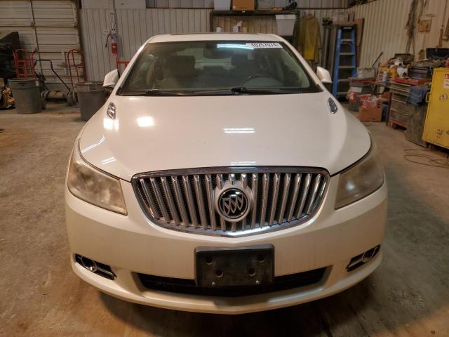 1G4GE5EV5AF205793 - 2010 BUICK LACROSSE CXS WHITE photo 5