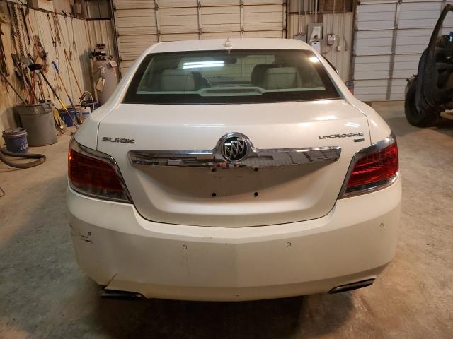 1G4GE5EV5AF205793 - 2010 BUICK LACROSSE CXS WHITE photo 6