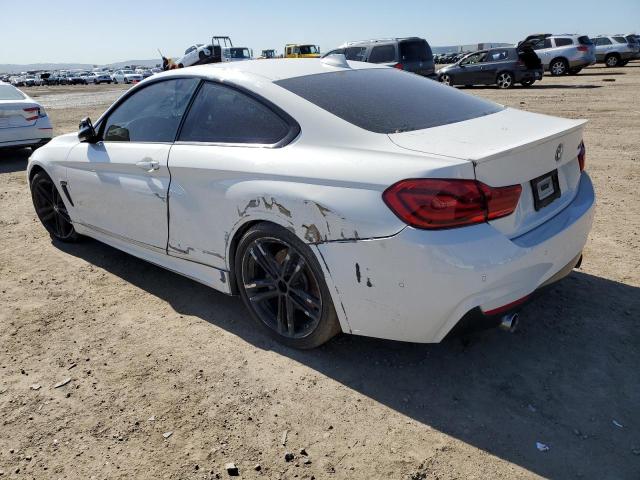 WBA4W7C56JAB87904 - 2018 BMW 440I WHITE photo 2