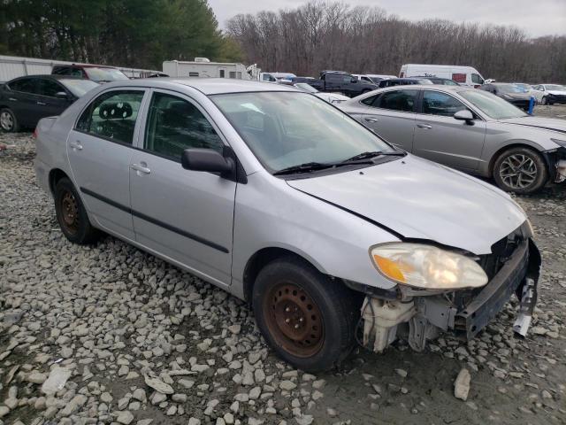 2T1BR32E68C877649 - 2008 TOYOTA COROLLA CE SILVER photo 4