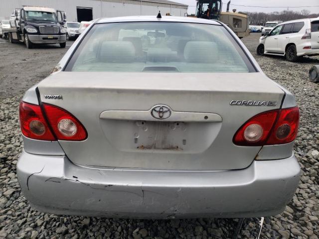 2T1BR32E68C877649 - 2008 TOYOTA COROLLA CE SILVER photo 6