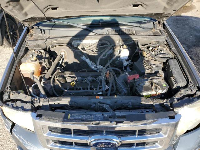 1FMCU9D70AKD02533 - 2010 FORD ESCAPE XLT GRAY photo 12