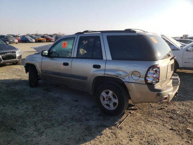 1GNDT13SX32238577 - 2003 CHEVROLET TRAILBLAZE GOLD photo 2