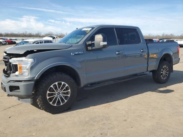 1FTFW1E43KKD72739 - 2019 FORD F150 SUPERCREW GRAY photo 1