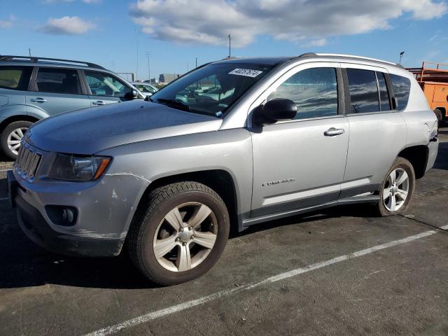 1C4NJDBB4FD379157 - 2015 JEEP COMPASS SPORT SILVER photo 1